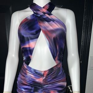 Tie Dye Mini Dress